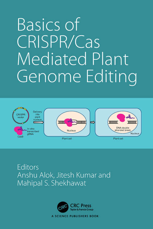 Book cover of Basics of CRISPR/Cas Mediated Plant Genome Editing