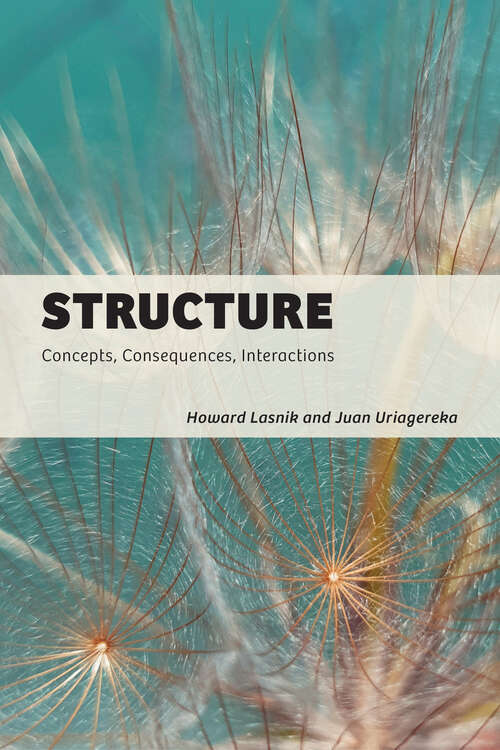 Book cover of Structure: Concepts, Consequences, Interactions