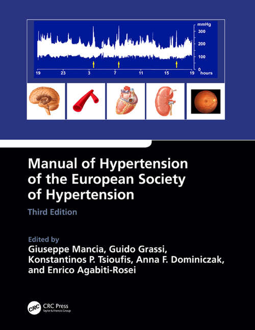 Book cover of Manual of Hypertension of the European Society of Hypertension, Third Edition (3)