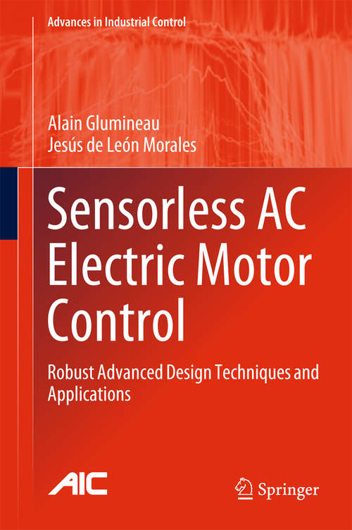 Book cover of Sensorless AC Electric Motor Control