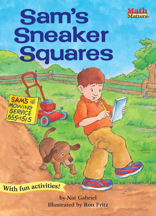 Book cover of Sam's Sneaker Squares: Measuring: Area (Math Matters)