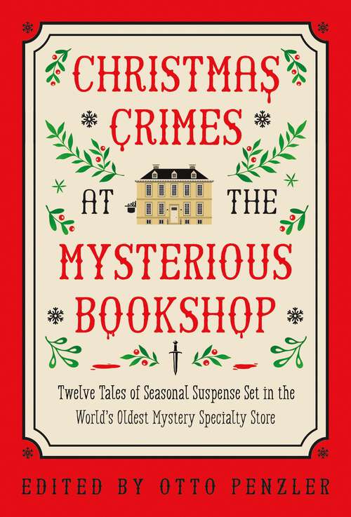 Book cover of Christmas Crimes at The Mysterious Bookshop