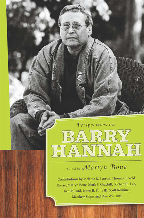 Book cover of Perspectives on Barry Hannah (EPUB Single)