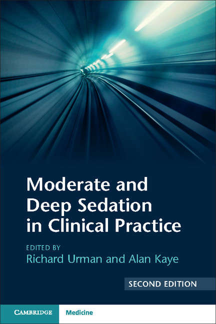 Book cover of Moderate and Deep Sedation in Clinical Practice