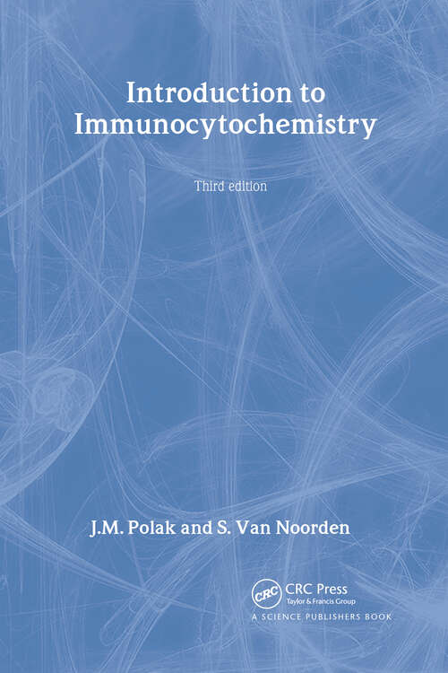 Book cover of Introduction to Immunocytochemistry