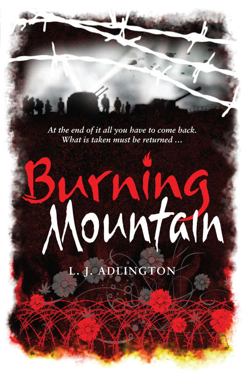 Book cover of The Burning Mountain