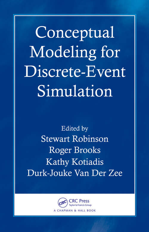 Book cover of Conceptual Modeling for Discrete-Event Simulation