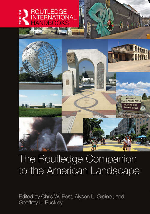 Book cover of The Routledge Companion to the American Landscape