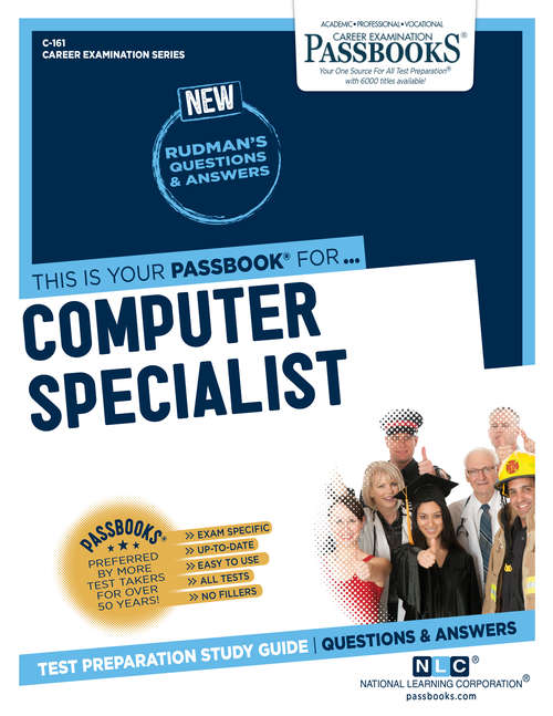 Book cover of Computer Specialist: Passbooks Study Guide (Career Examination Series: C-3231)