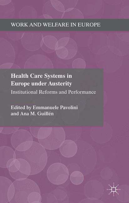 Book cover of Health Care Systems in Europe under Austerity