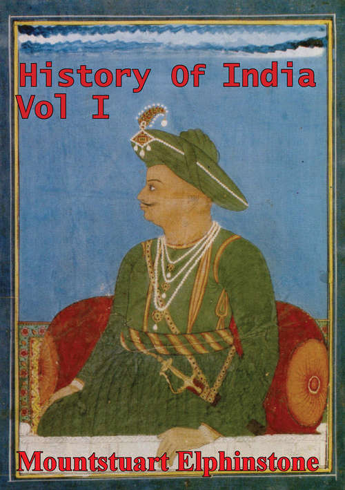 Book cover of History Of India Vol. I (History Of India #1)