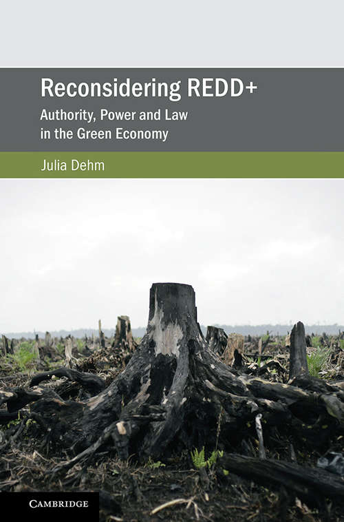 Book cover of Reconsidering REDD+: Authority, Power and Law in the Green Economy (Cambridge Studies on Environment, Energy and Natural Resources Governance)