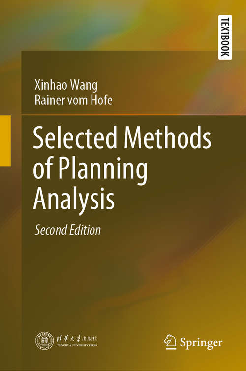 Book cover of Selected Methods of Planning Analysis (2nd ed. 2020)