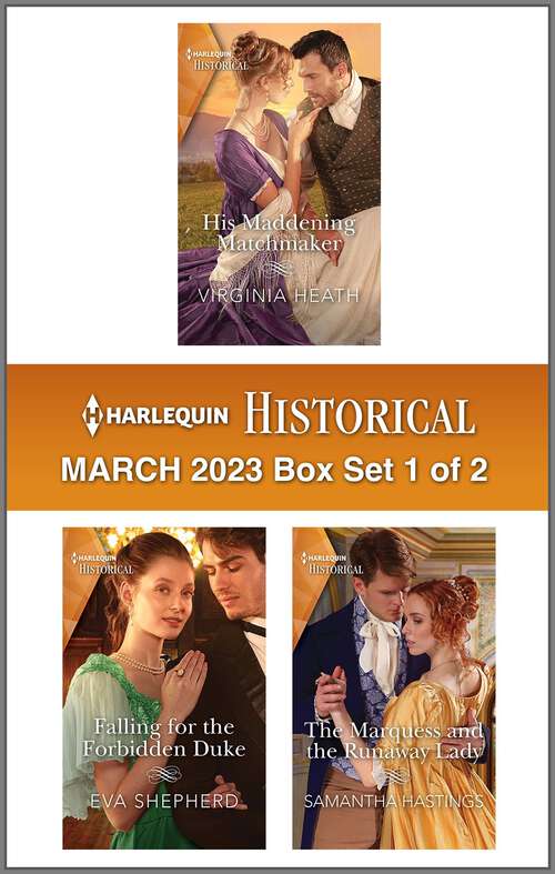 Book cover of Harlequin Historical March 2023 - Box Set 1 of 2