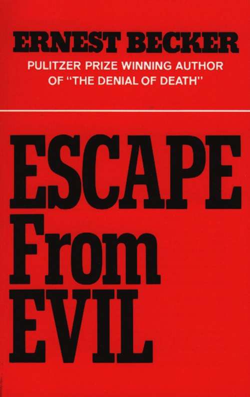 Book cover of Escape from Evil