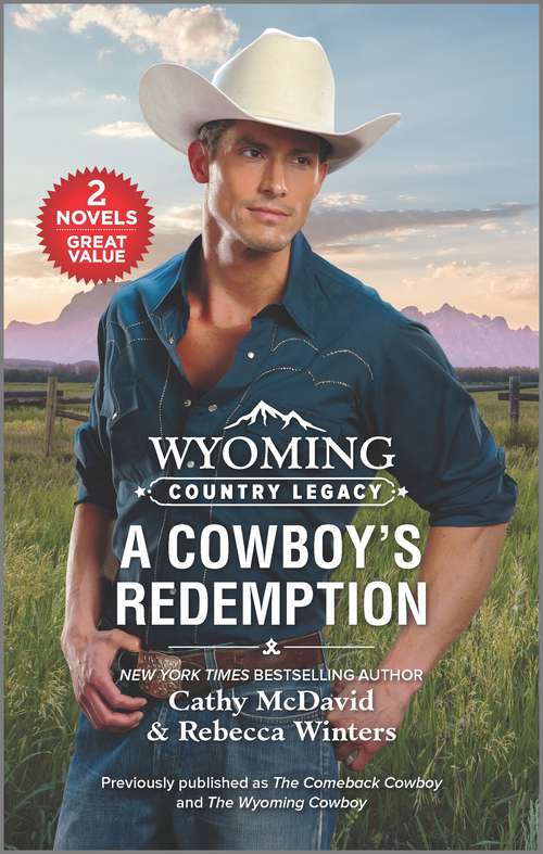 Book cover of Wyoming Country Legacy: A Cowboy's Redemption (Reissue)