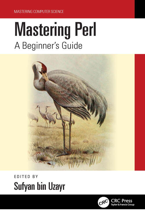 Book cover of Mastering Perl: A Beginner's Guide (Mastering Computer Science)