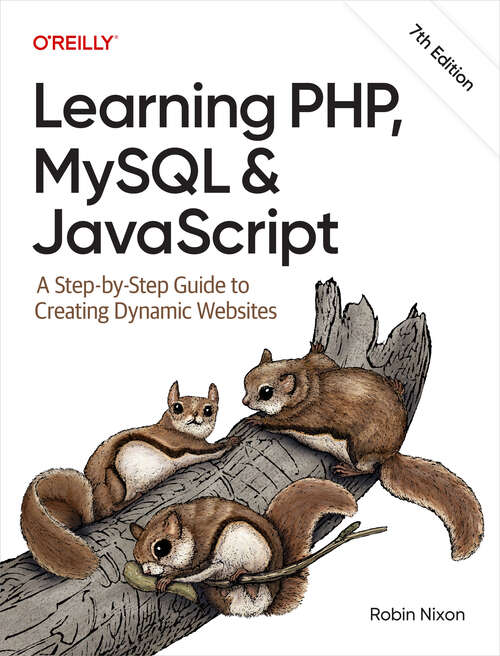 Book cover of Learning PHP, MySQL & JavaScript (7)