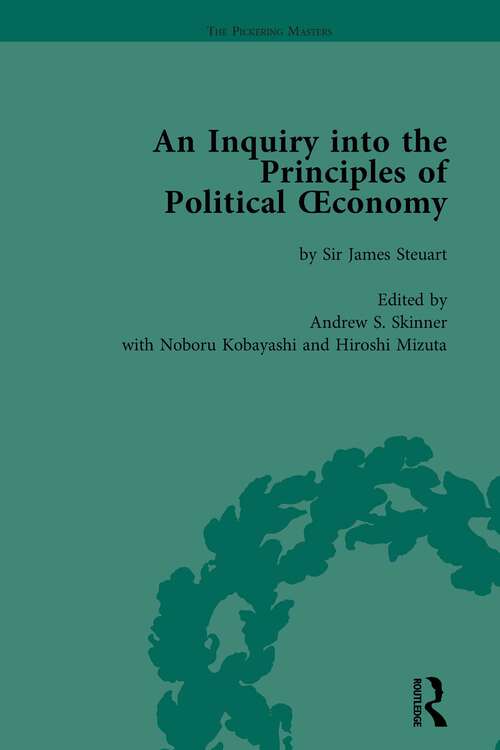 Book cover of An Inquiry into the Principles of Political Oeconomy Volume 3: A Variorum Edition