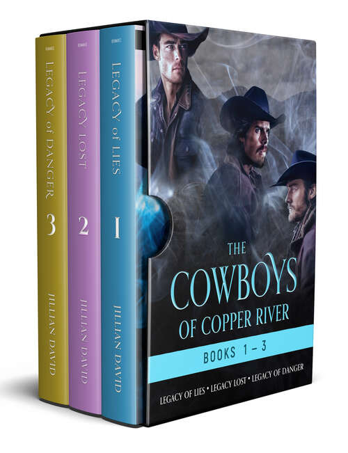 Book cover of The Cowboys of Copper River Boxed Set, Books 1 - 3: A Psychic Cowboys Western Romance (Copper River Cowboys)