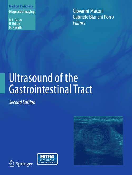 Book cover of Ultrasound of the Gastrointestinal Tract