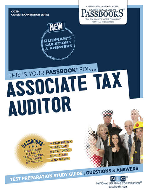 Book cover of Associate Tax Auditor: Passbooks Study Guide (Career Examination Series)