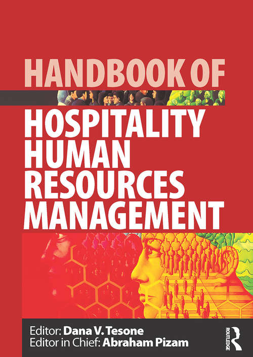 Book cover of Handbook of Hospitality Human Resources Management (Handbooks Of Hospitality Management Ser.)