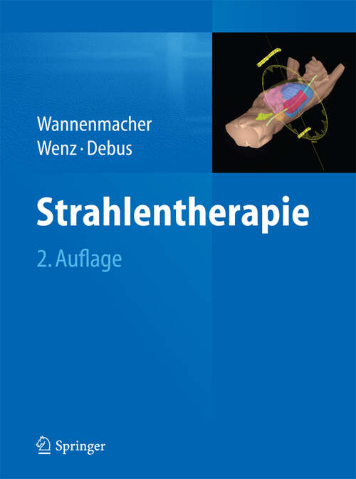 Book cover of Strahlentherapie