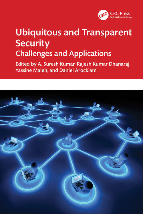 Book cover of Ubiquitous and Transparent Security: Challenges and Applications