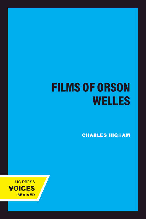 Book cover of The Films of Orson Welles