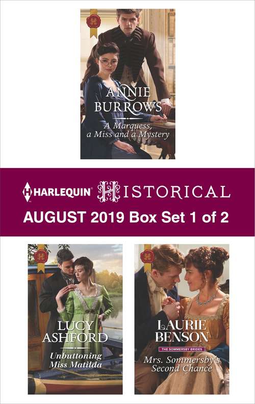 Book cover of Harlequin Historical August 2019 - Box Set 1 of 2 (Original)