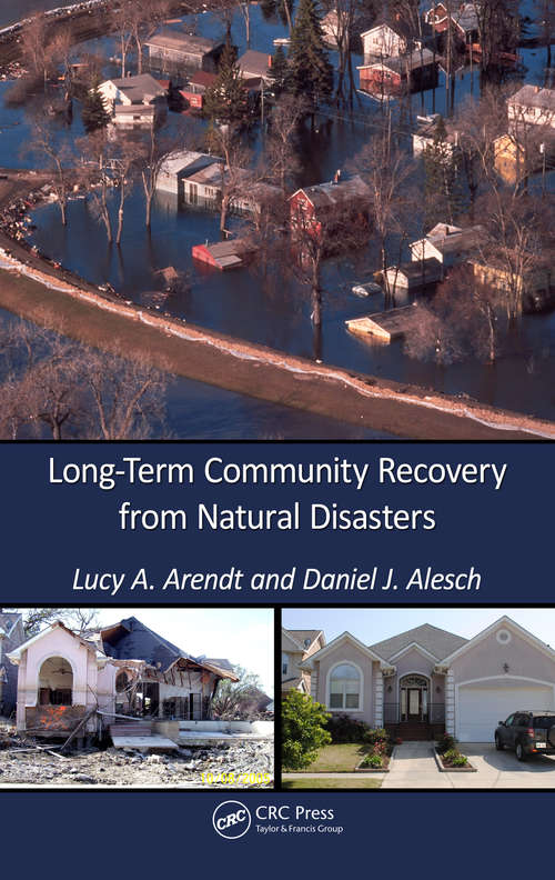 Book cover of Long-Term Community Recovery from Natural Disasters