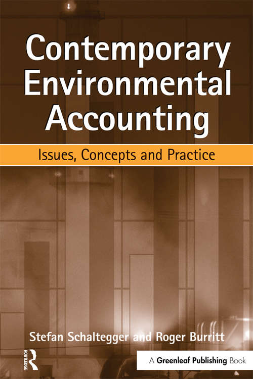 Book cover of Contemporary Environmental Accounting: Issues, Concepts and Practice