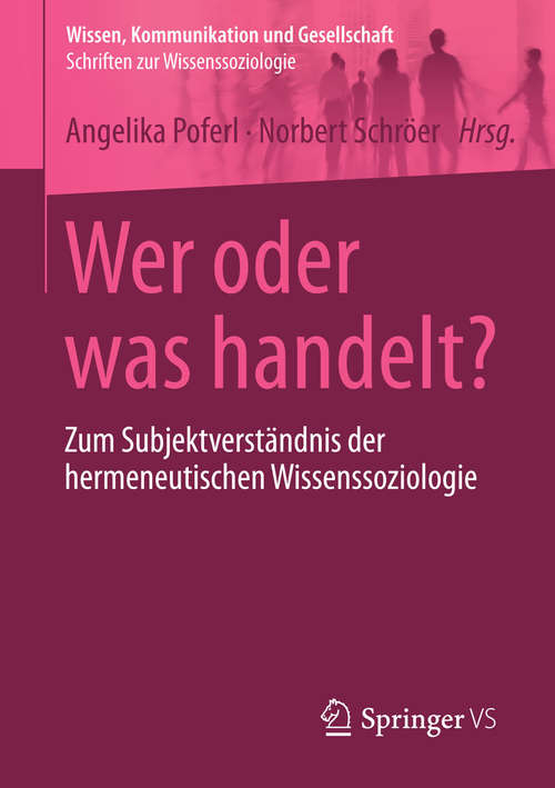 Book cover of Wer oder was handelt?