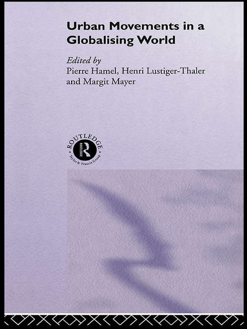 Book cover of Urban Movements in a Globalising World