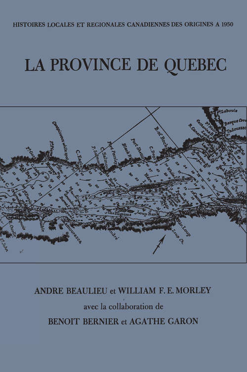 Book cover of Le province de Quebec