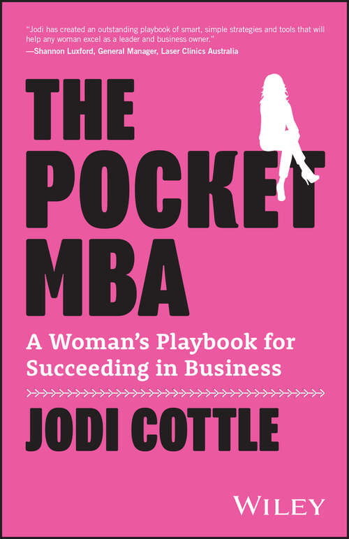 Book cover of The Pocket MBA: A Woman's Playbook for Succeeding in Business