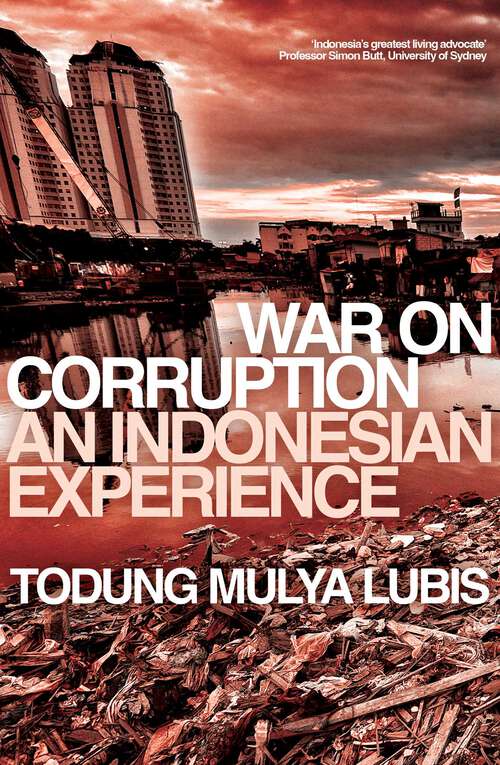 Book cover of War on Corruption: An Indonesian Experience