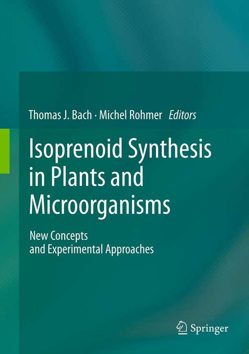 Book cover of Isoprenoid Synthesis in Plants and Microorganisms