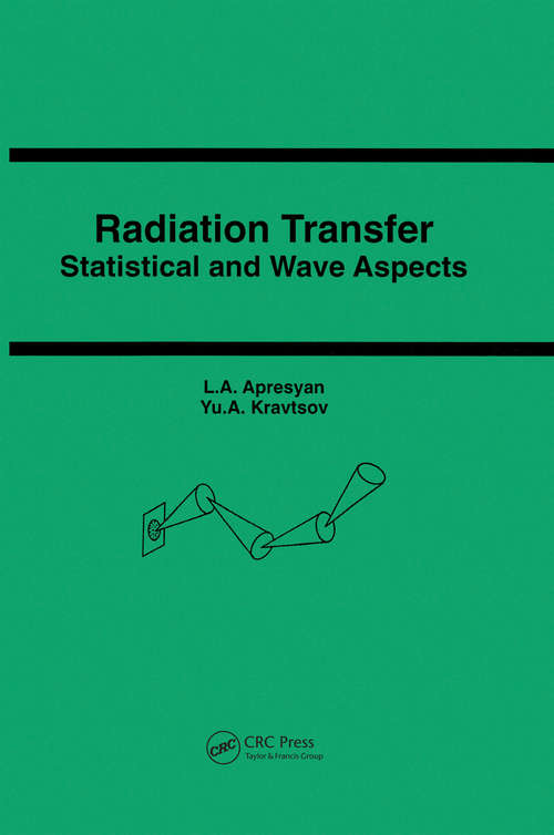 Book cover of Radiation Transfer