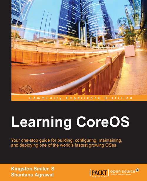 Book cover of Learning CoreOS