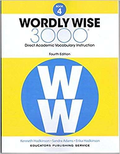 Book cover of Wordly Wise 3000 Book 4