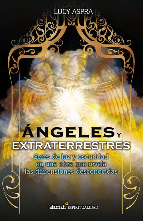 Book cover of Ángeles y extraterrestres