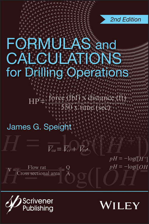 Book cover of Formulas and Calculations for Drilling Operations