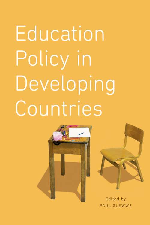 Book cover of Education Policy in Developing Countries