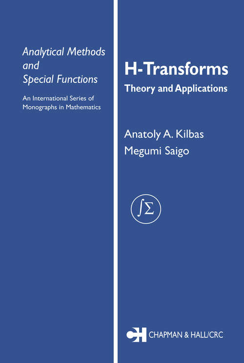 Book cover of H-Transforms: Theory and Applications