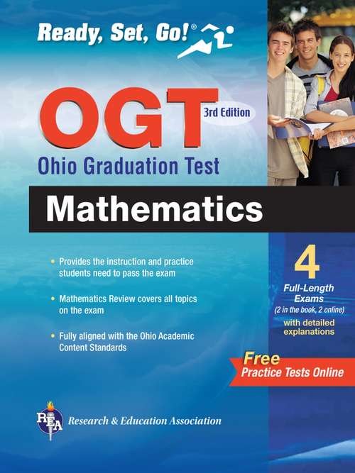Book cover of OGT Ohio Graduation Test Mathematics 3rd Ed. (Ohio Graduation Test (ogt) Test Prep Ser.)