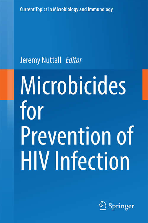 Book cover of Microbicides for Prevention of HIV Infection