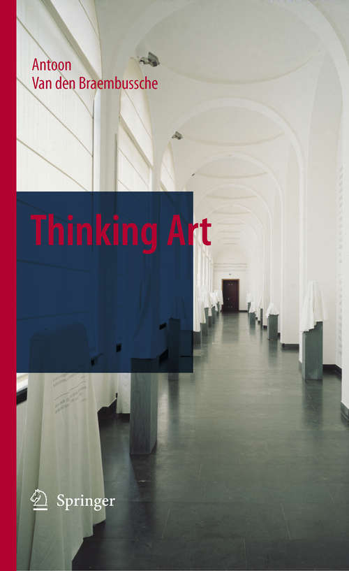 Book cover of Thinking Art