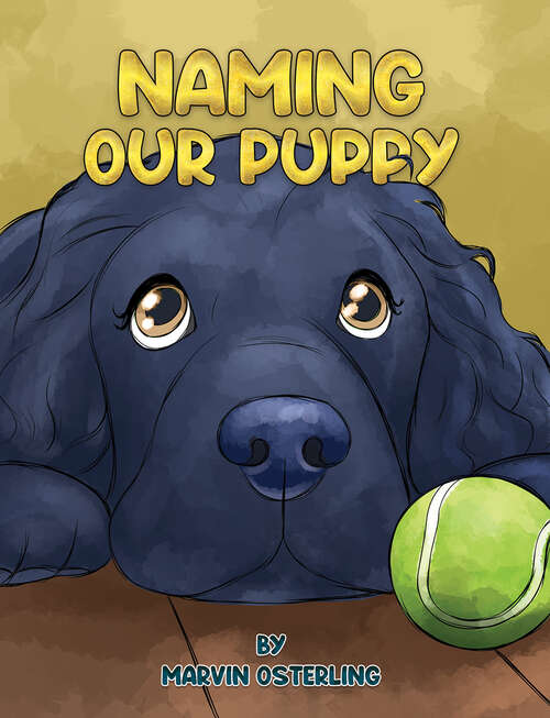 Book cover of Naming Our Puppy